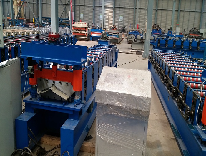 Color Steel Ridge Cap Forming Machine