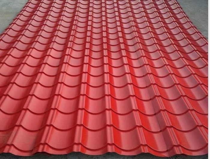 Africa 828 Design Roof Glazed Tile Forming Machine