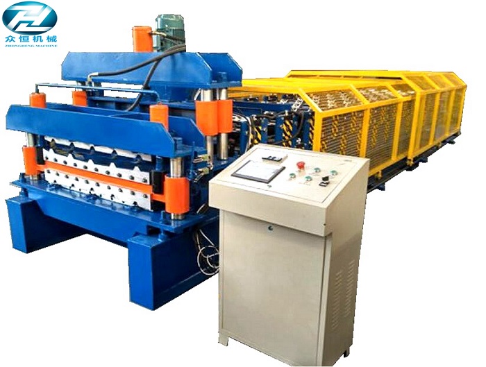 Two in One Metal Roof Glazed Tile Roll Forming Machine