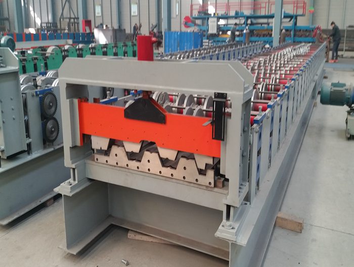 Three in one Steel Floor Decking Roll Forming Machine