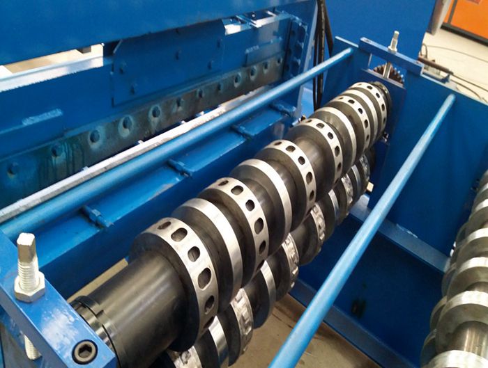 Galvanized Steel Floor Deck Panel Roll Forming Machine