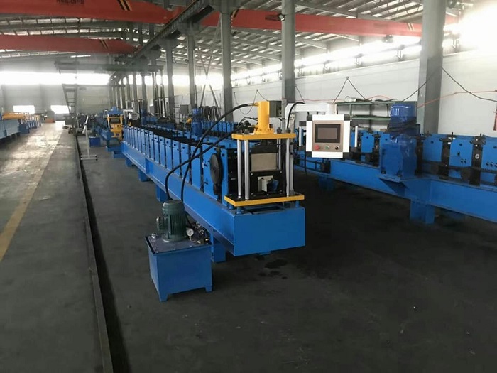 K Style Metal Roof Gutter Roll Forming Machine