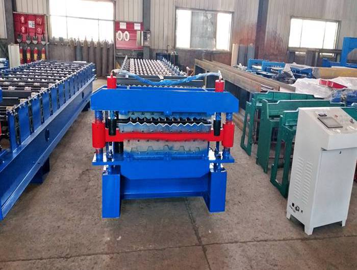 Two In one IBR and Corrugated Roof Sheet Making Machine