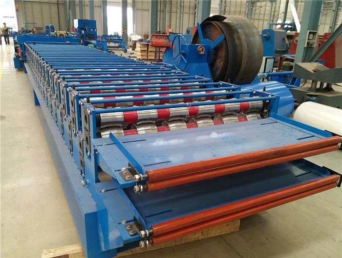 Mexico R101 Metal Roofing Sheet Roll Forming Machine
