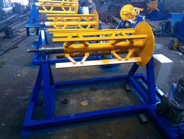 5T Hydraulic Decoiler with Coil Car