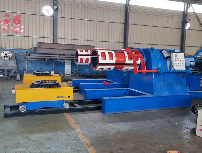 5T Hydraulic Decoiler with Coil Car