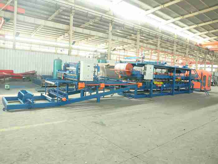 EPS PU Sandwich Panel Production Line