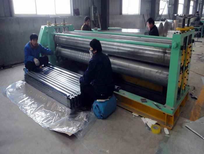 Thin Panel Barrel Sheet Forming Machine 18-76