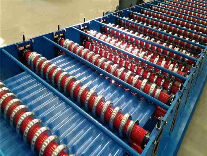 Automatic Corrugated Galvanized Sheet Roll Forming Machine