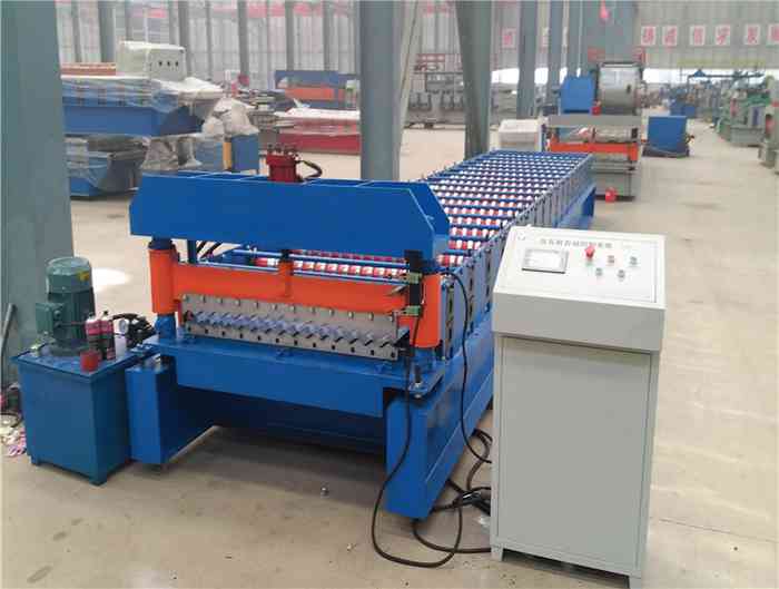 Automatic Corrugated Galvanized Sheet Roll Forming Machine