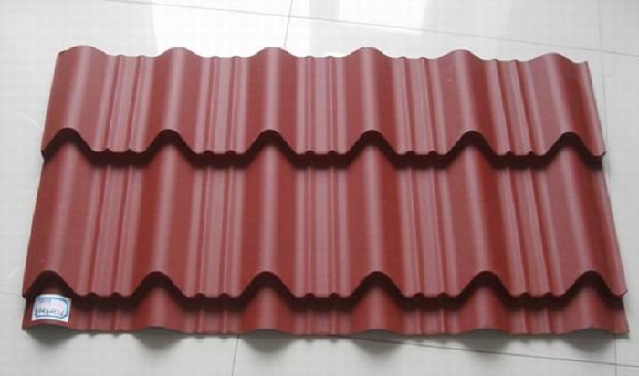 Nigeria Market Aluminium Step Tile Roll Forming Machine