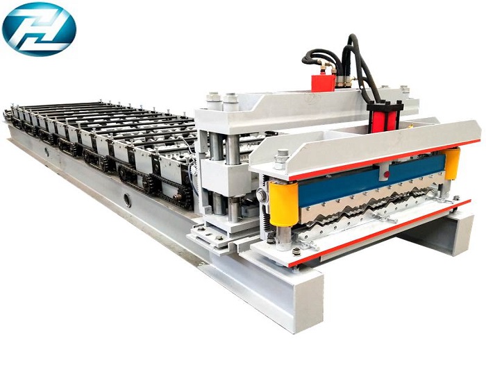 Nigeria Market Aluminium Step Tile Roll Forming Machine