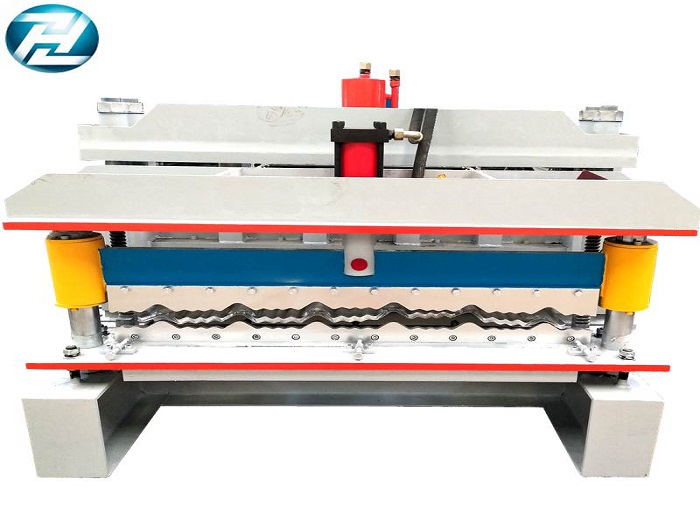 Nigeria Market Aluminium Step Tile Roll Forming Machine