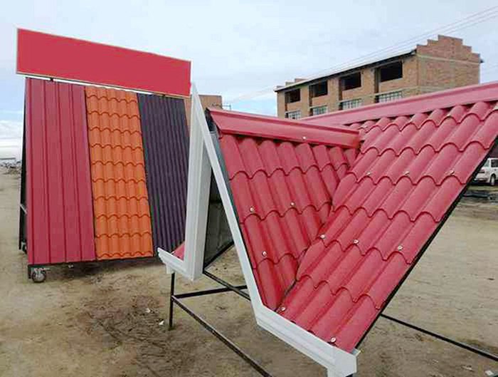 African Market Metal Roof Tile Making Machine