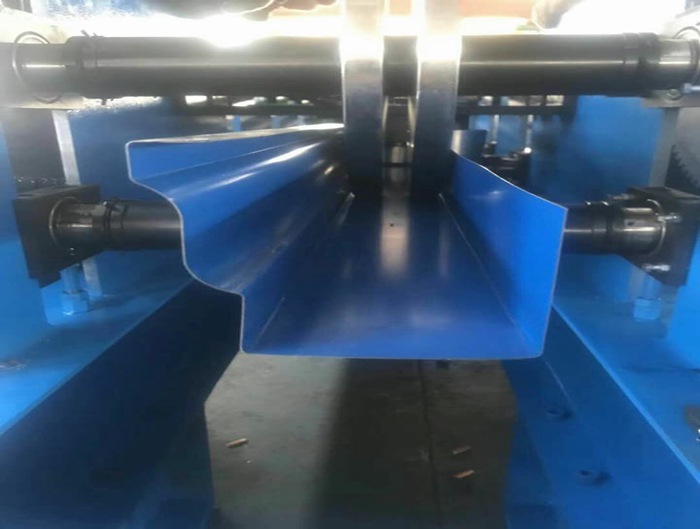 K Style Metal Roof Gutter Roll Forming Machine