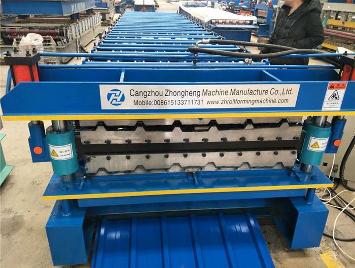 Bolivia Market Double Layer Metal Roof Forming Machine