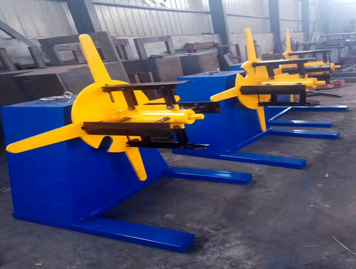 5T Hydraulic Decoiler with Coil Car